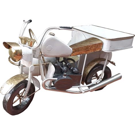 Vimin Box Sidecar 2 Posti Natale 170 x x120 x 98 Cm Oro Bianco