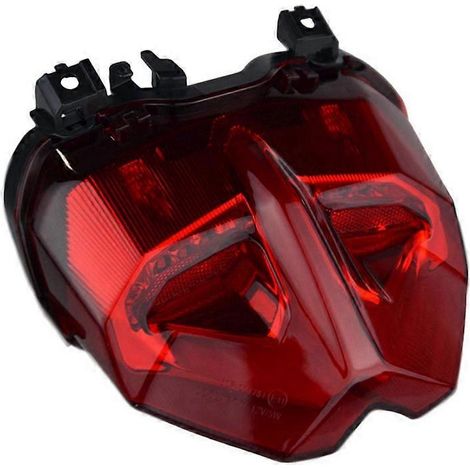 Feu arrière intégré pour moto Yamaha MT09 2021-2022, feu stop et clignotant, LED étanche, coque rouge. (1/5)