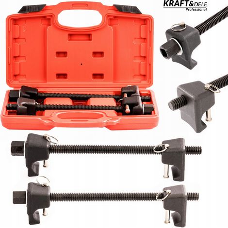 Compresores de muelles para coche con sistema de seguridad, 260 mm, 2 unidades. (1/5)
