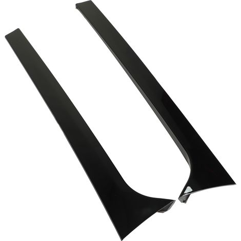 Paire de déflecteurs arrière vitres latérales noir brillant réduction résistance air forte protection aileron latéral pour Octavia Estate (1/5)