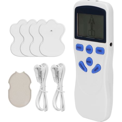 Électrostimulateur musculaire numérique portable, appareil de stimulation musculaire électrique, prise UE 100-240 V (1/5)