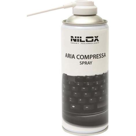 Nilox - Spray Aria-Gas leggeri-400ml Espray para limpieza de equipos (1/2)
