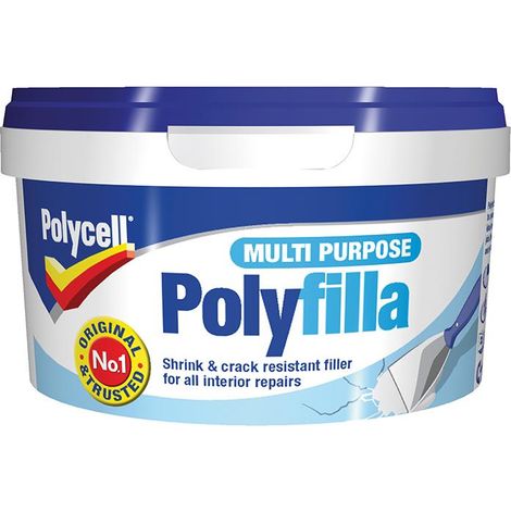 Polycell Polyfilla Multi-Purpose Ready Mixed Filler - 600g Tub (1/3)
