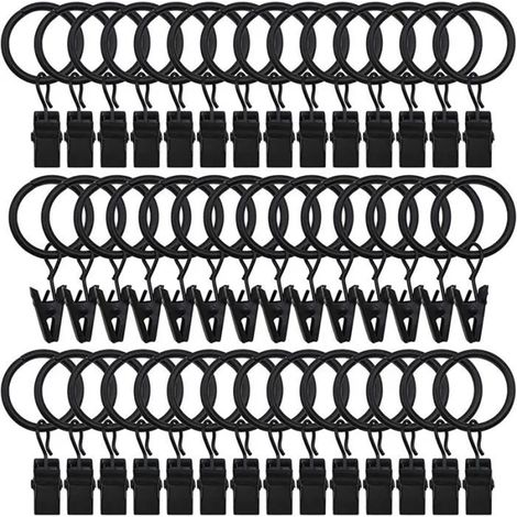 Anillos De Fijación - Acero Galvanizado Antióxido - Para Tuberías Cables Y Bricolaje - 42 Unidades (1/5)