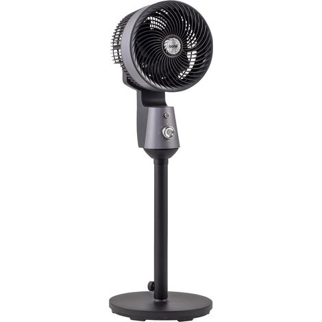 Baridi DH142 Pedestal Fan with Manual Control 10"" - Grey