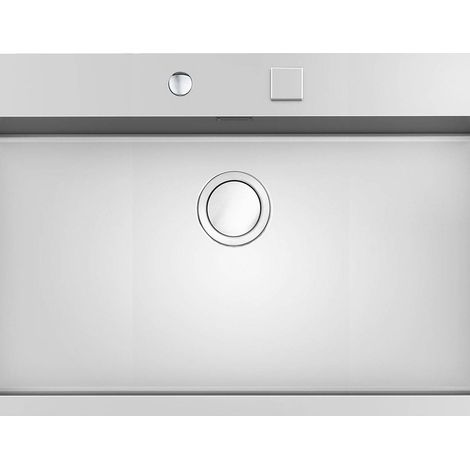 Foster S4001 Lavabo sobre-encimera Rectangular Acero inoxidable (1/2)