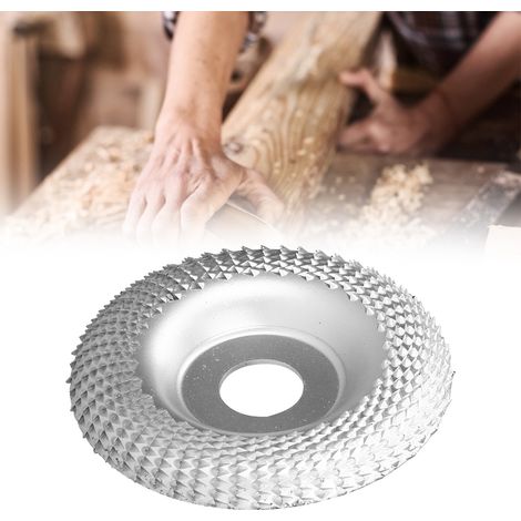 Disque abrasif 100mm pour sculpture sur bois, meulage et façonnage, accessoire pour meuleuse d'angle en acier carbone. (1/5)