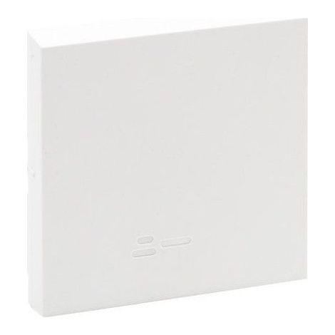 Tecla Niloé Step con visor para interruptor y conmutador blanco mate LEGRAND 864106