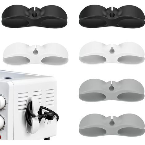 6-teiliger elektrischer Kabel-Organizer, Küchenkabelwickler, Kabelhalter, Organizer für Kabel, Haushaltsgeräte, Mixer, Kaffeemaschine