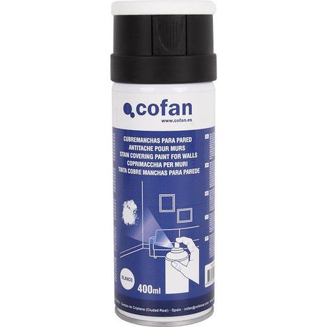 Cubremanchas Para Pared Color Blanco 400ml