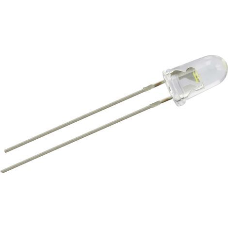 Thomsen LED-5-40.000W LED blanc rond 5 mm 40000 mcd 8 ° 30 mA 3.1 V Q69939 (1/4)