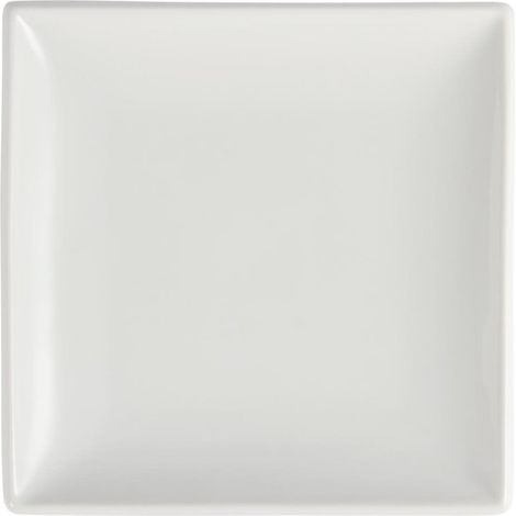 Assiettes Carrées Blanches 140(L) mm Lot de 12 Olympia