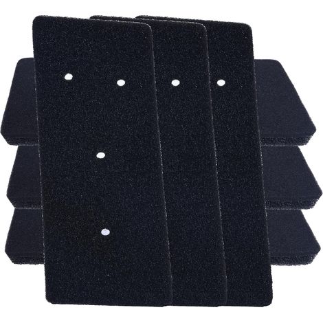 6 Pièces Filtre Seche Linge Compatible avec Whirlpool HX 481010716911 481010354757 Bauknecht Privileg Maytag Sèche Éponge Filtre Séchage Base Pompe Chaleur et Séchoir à Condensation 230 X 115 X 14 mm (1/5)