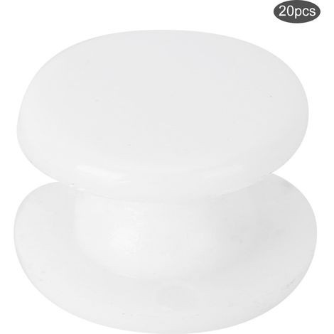 Bouton De Réglage Pour Écran Facial - Accessoire En Plastique Transparent - Pour Protection Extérieure - Lot De 20 Pièces (1/5)