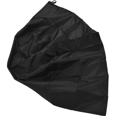 Telo di copertura rotondo nero per braciere – fibra di poliestere – impermeabile e antipolvere – per esterni – 80 x 65 cm