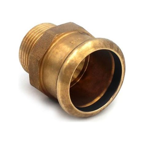 Manicotto misto filetto M ø42 x 1"1/4 M AESPRES in rame a pressare 687114042 (1/2)