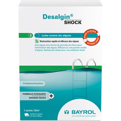 Bayrol Desalgin Shock - Granulés anti-algues 1,6 kg