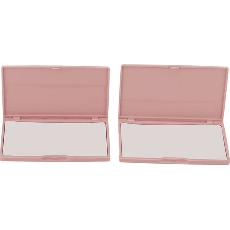 2pcs Boîte à aiguilles magnétique rose rectangulaire en plastique, étui aimanté portable pour épingles à coudre sur objets métalliques (1/5)
