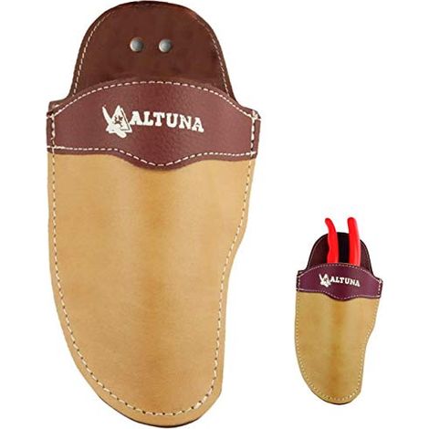 Custodia in pelle Altuna 9700123 per forbici a una mano 11 cm x 10 cm (1/4)