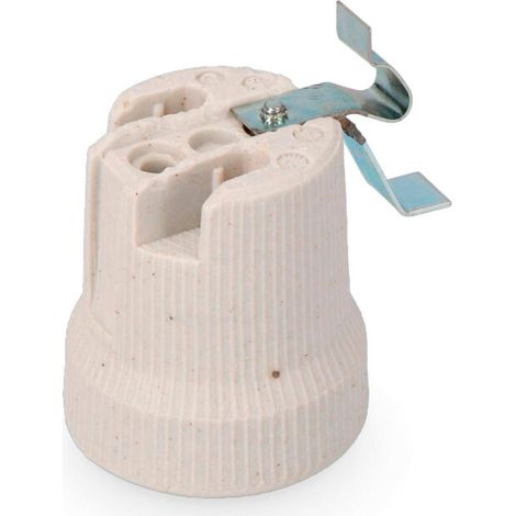 Douille Porcelaine E27 Pour Plafonnier Solera (1/3)