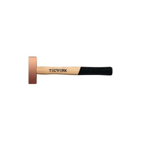 Tête  de marteau  en cuivre-G.5000g  Hickory TECWERK (1/3)