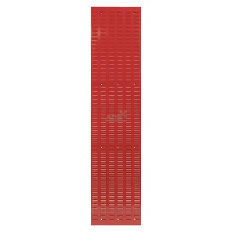 ADB Schlitzplatte senkrecht 456 x 1975 mm Rot Werkzeugwand Werkstattwand (1/4)