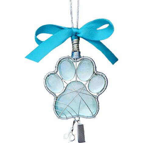 Décorations pour Arbre de Noël Suspension Patte de Chien 2D Décorations de Sapin de Noël pour Maison Fête Intérieur Fenêtre Mur Ferme Décoration Saisonnière (1/5)