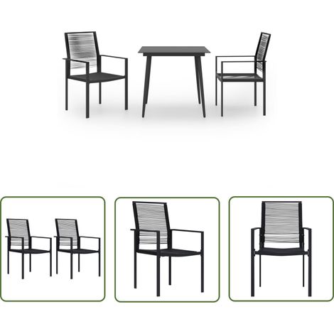Maison Exclusive 3-tlg. Garten-Essgruppe (1/5)