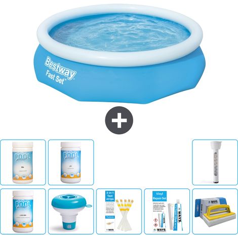 Bestway Piscina Bestway Fast Set Rotonda - 305x76 cm - 7-pezzi  S43321 (1/5)