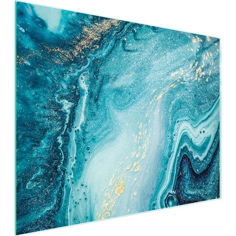 Planche à découper en verre 52x40 marbre (1/5)