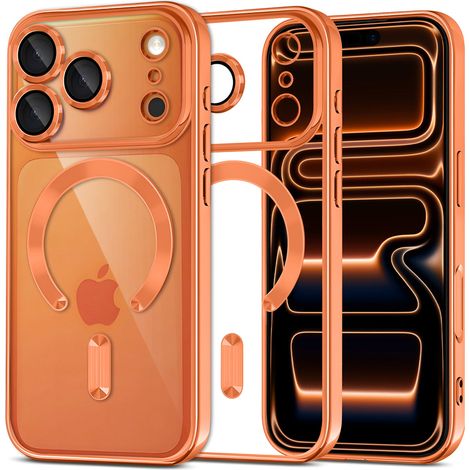 Funda Electro MagSafe para iPhone 17 Pro - Naranja (1/5)