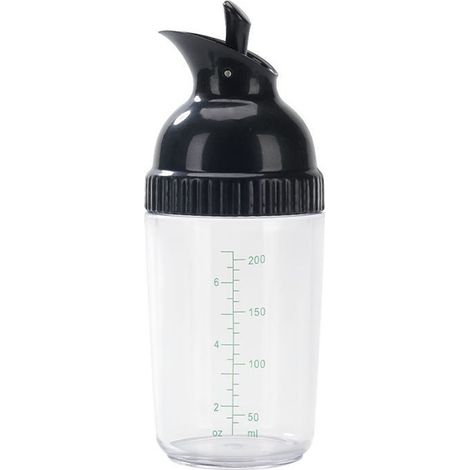 Bouteille Pression Condiment - 5,5 x 17 cm - Matière PS - Étanche - Pour Ketchup Sauce Salade Huile Vinaigrette - 1 Pièce (1/5)