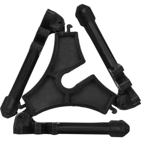 Supporto pieghevole per bombole di gas, riutilizzabile, ideale per campeggio e cucina all'aperto, adatto sia a cartucce che a bombolette. (1/5)