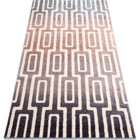 Tappeto KAKE 25809657 Labirinto moderno violet / rosa / grigio purple 80x150 cm