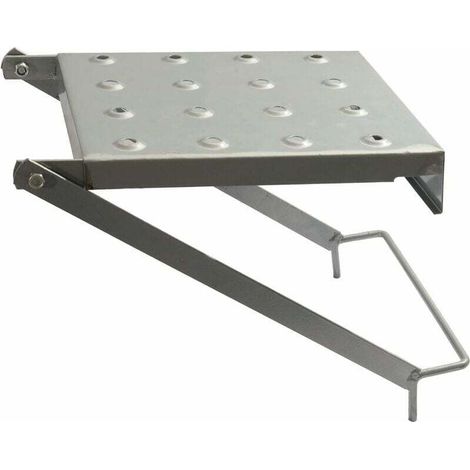 Plate-Forme de Travail, Plateforme de Travail pour Echelle Tools Etagère de Travail pour Toutes les Echelles Tenir 180 kg- (1/4)