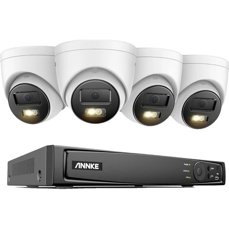 Système de Caméra de Sécurité, Ultra HD 12MP, Vision Nocturne, 4PCS 12MP type 1, Aucun-a (1/2)
