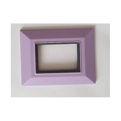 Trade Shop - PLATTE PLATTE PLATTEN KOMPATIBEL FÜR AXOLUTE BTICINO SERIE FARBIG SQ - Lila
