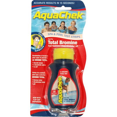 50 teststreifen für brom - Aquachek - AQUABR