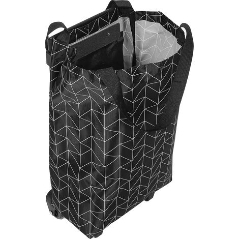 de courses pliable SECFOU en tissu Oxford avec structure et (1/5)