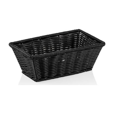 Panier GN 1/4 noir polypropylène inox 18/10 WEAVER PRO - Was Germany (1/2)