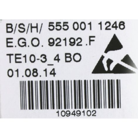 MODULE DE COMMANDE POUR LAVE LINGE BOSCH - 00437792 (1/3)