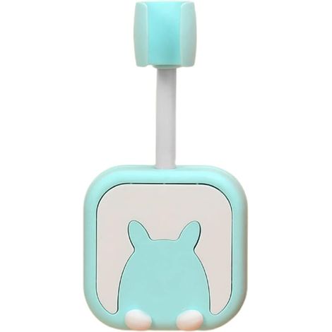 Support de douche coloré pour pommeau de douche mignon, base pour pommeau de douche standard, accessoires multifonctions, support mural pour douchette à main (1/5)