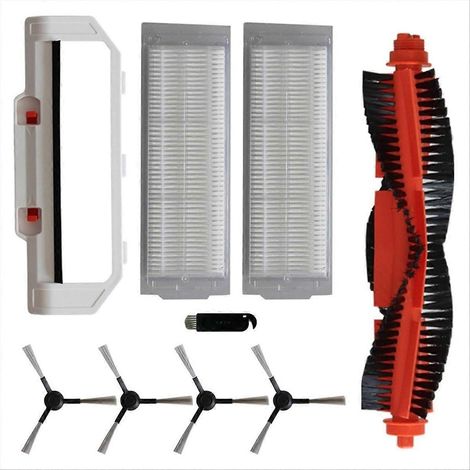 Hauptseitenbürste, HEPA-Filter, Reinigungstuch für SL200, Zubehör für Saugroboter
