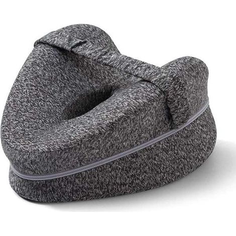 Oreiller orthopédique pour les genoux, en mousse à mémoire de forme, pour un soutien latéral pendant le sommeil et le repos.-AquaForge (1/5)