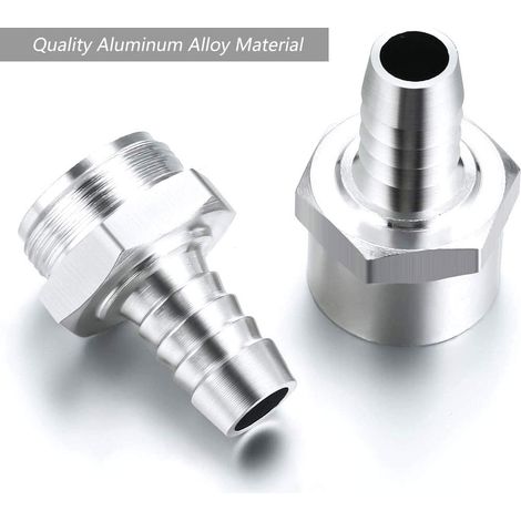 Válvula de retención de combustible de aluminio de 6 mm, 2 unidades, para sistemas de combustible de baja presión con carburador de gasolina y diésel. (1/5)