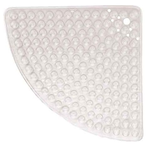 TAPIS DE DOUCHE SEMICIRCULAIRE 60x60 cm - Transparent