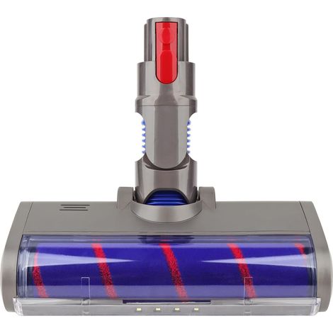 Brosse rouleau doux rechange Dyson V7 V15 nylon parquet dur lavable tête nettoyage sol (1/5)