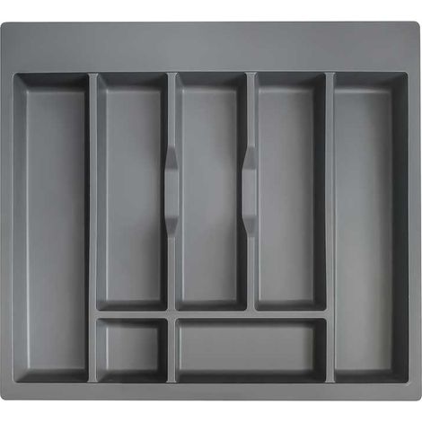 Cubertero Cajón Cocina de Inyección Organizador/Separador de Cajones  Tamaño: 524x473 mm (Módulo 600)