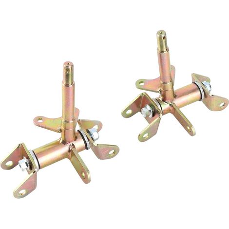 Spindle de la Noix de Brèche UTV, Remplacement de la Conception de Goujons pour le Frein de Tambour ATV 4 Roues Go Kart -, Matériau de dureté Haute, Installation Facile, (1/5)