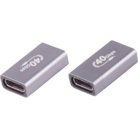 Connettore USB-C ®, 4.0, 40Gbps, metallo, Pro 10080137 BKL Electronic Contenuto: 1 pz.